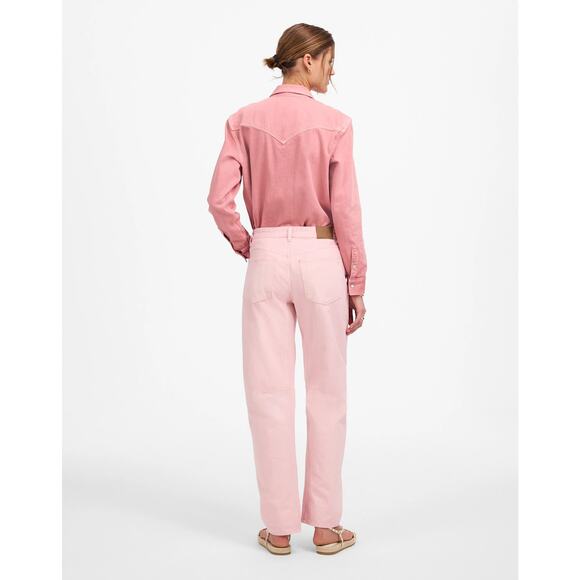 Madewell Women's The Darted Barrel-Leg Jeans Subtle Blossom Size 27 NWT - Picture 16 of 16